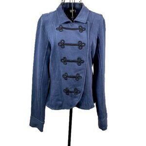 Frenchi | Blue Sweatshirt Jacket